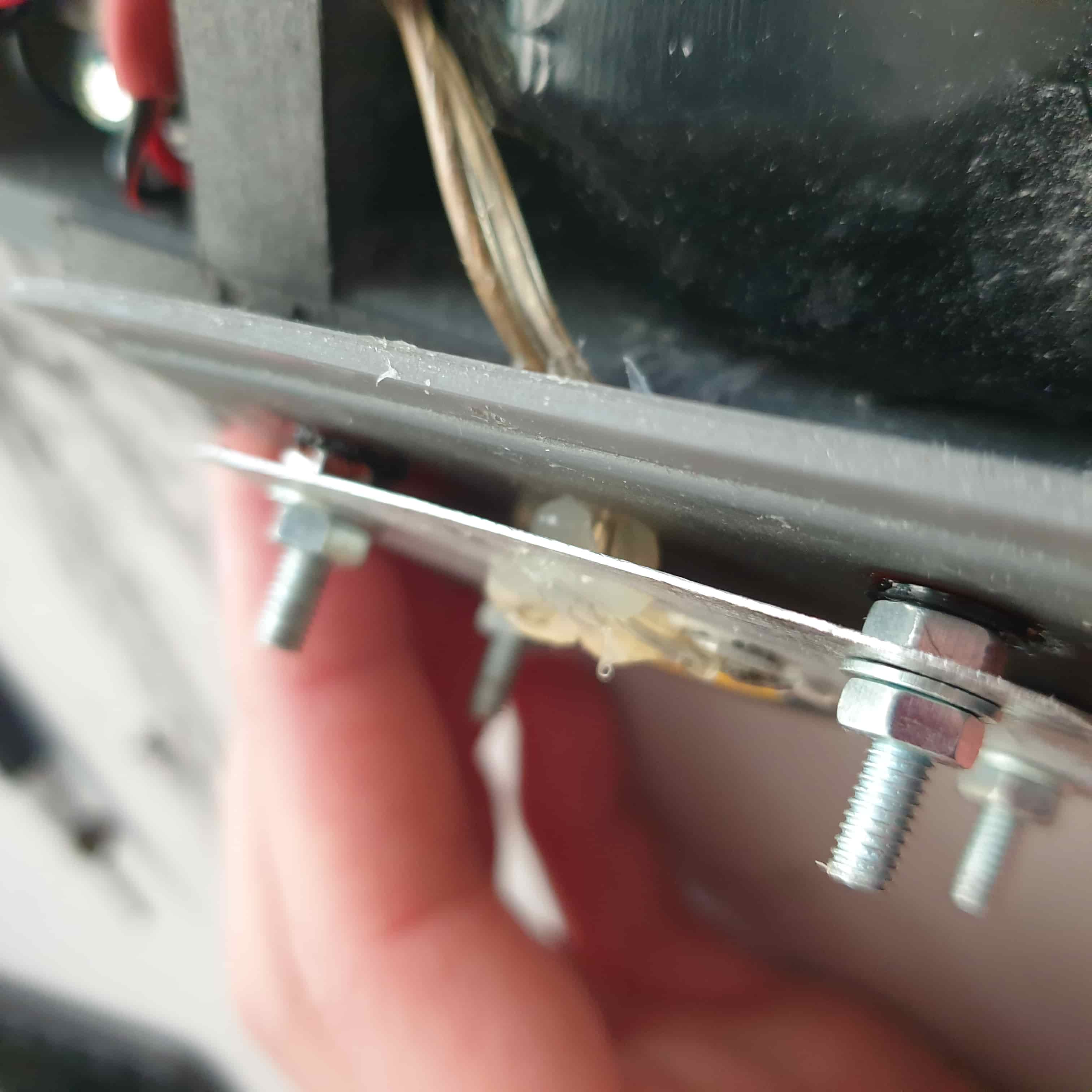 Unfinished solar light electronics 3